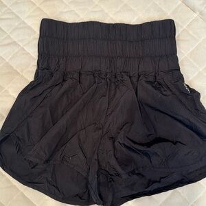 Free people high waisted active shorts